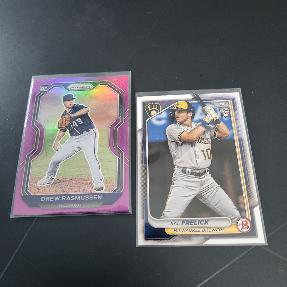 Milwaukee Brewers rookies x2